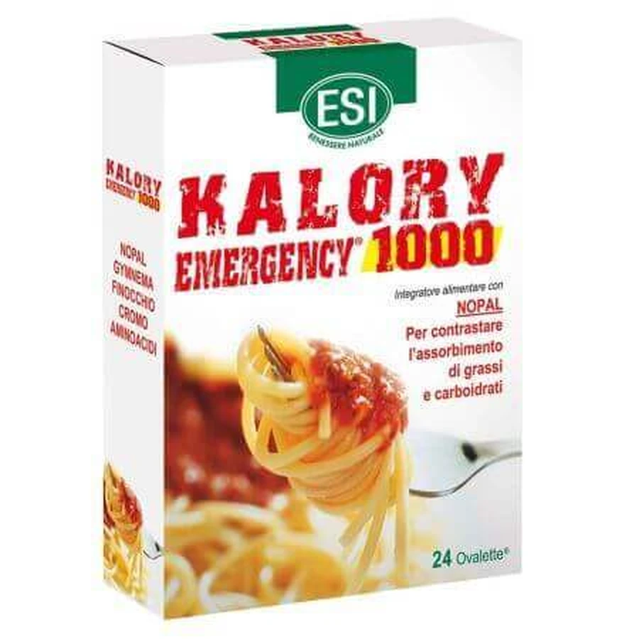 Kalory Emergency 1000, 24 таблетки, Esi Spa: цены и характеристики