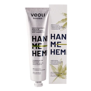 Veoli Botanica Hand Me Hemp Cream с конопляным маслом и керамидами, 75 мл
