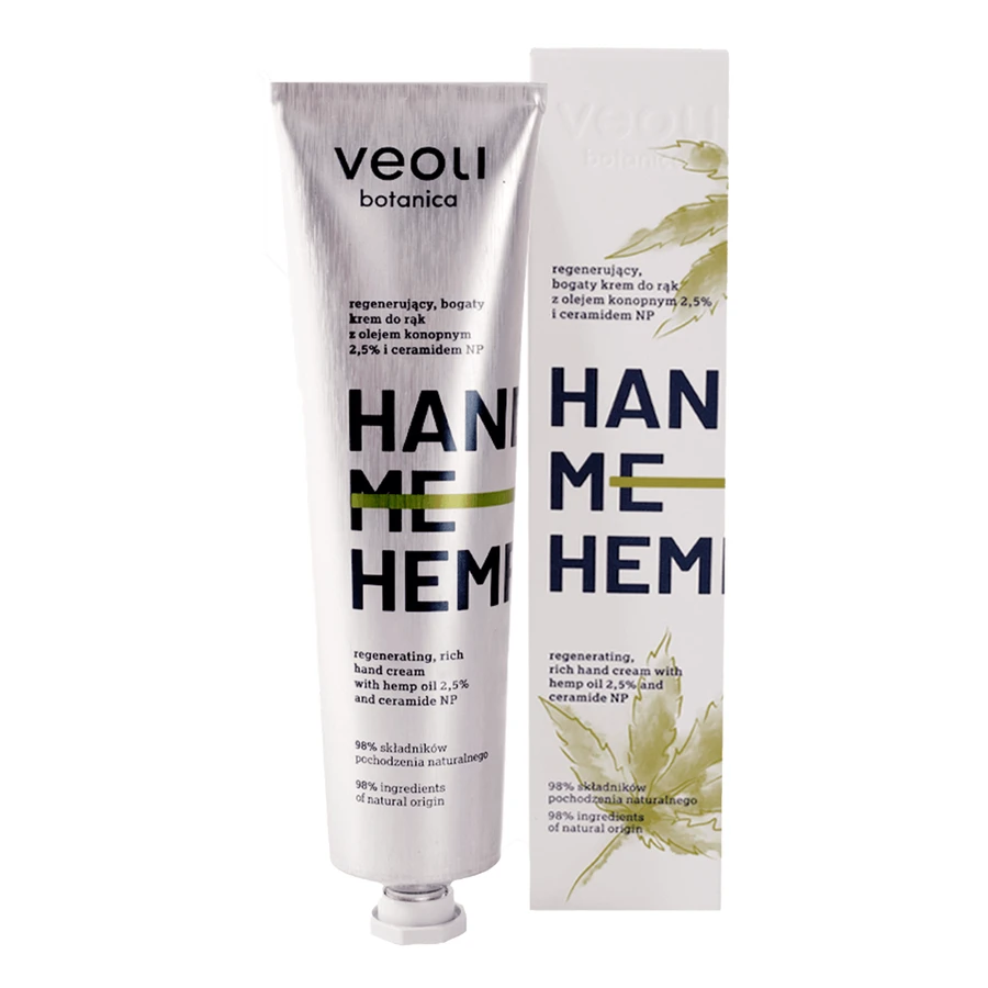 Veoli Botanica Hand Me Hemp Cream с конопляным маслом и керамидами, 75 мл: цены и характеристики