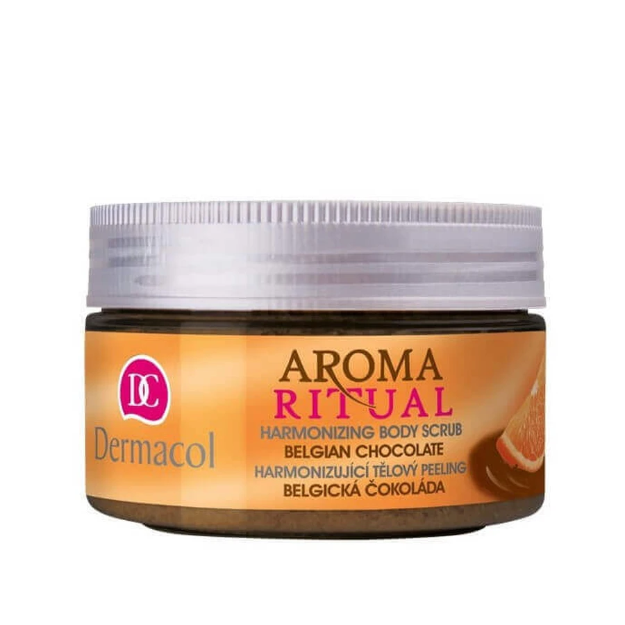 Скраб для тіла Dermacol Belgian Chocolate, 200 г: ціни та характеристики