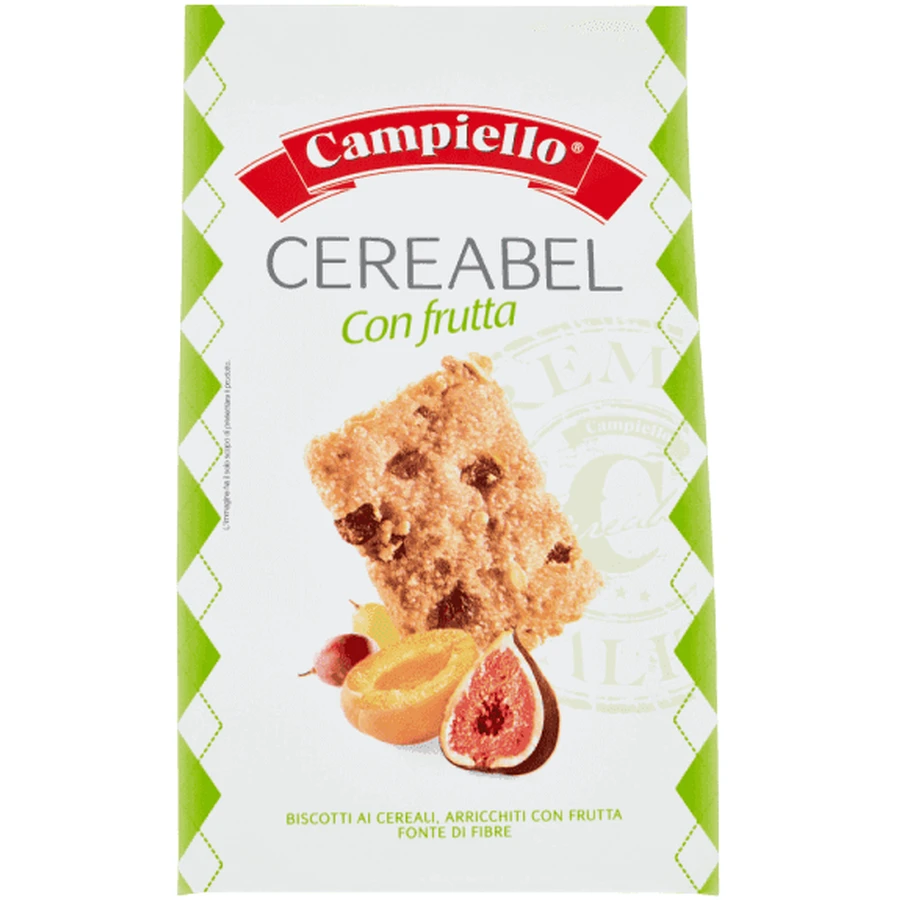 Печенье Campiello Cereabel со злаками и фруктами, 220 г: цены и характеристики