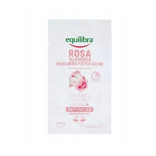 Tampoane pentru ochi Equilibra Rose cu acid hyaluronic, 1 pereche