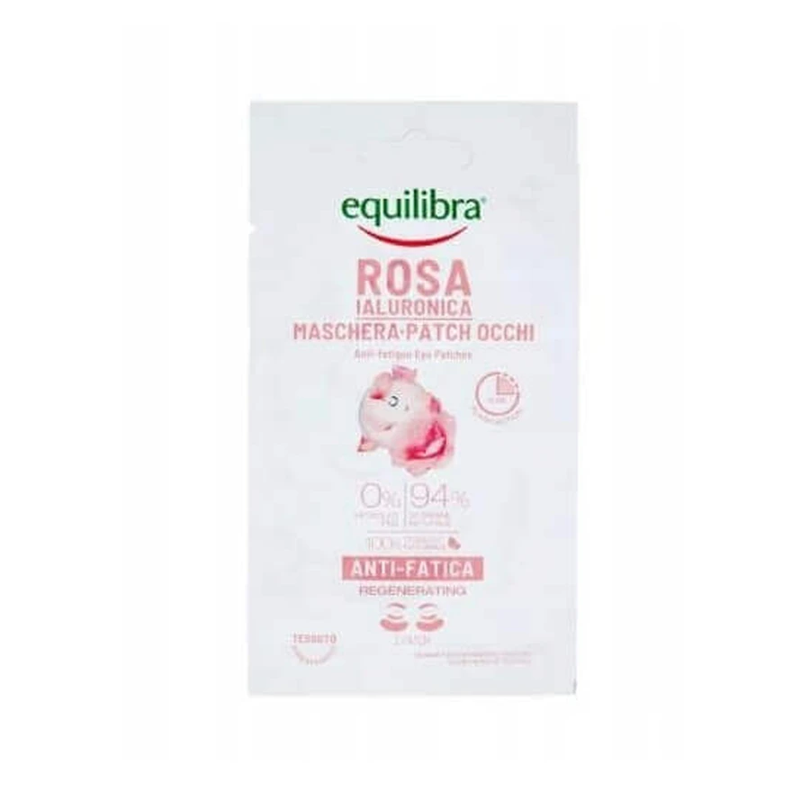 Tampoane pentru ochi Equilibra Rose cu acid hyaluronic, 1 pereche: цены и характеристики