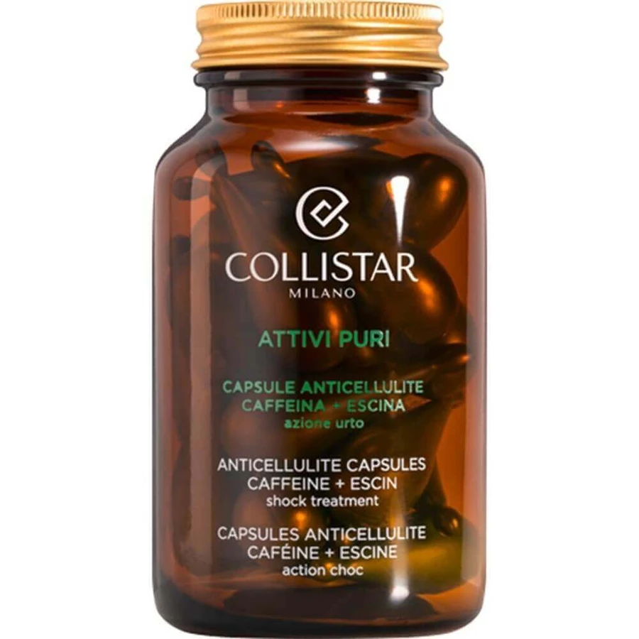 Collistar Attivi Puri Антицеллюлитные капсулы с кофеином, 14 шт.: цены и характеристики