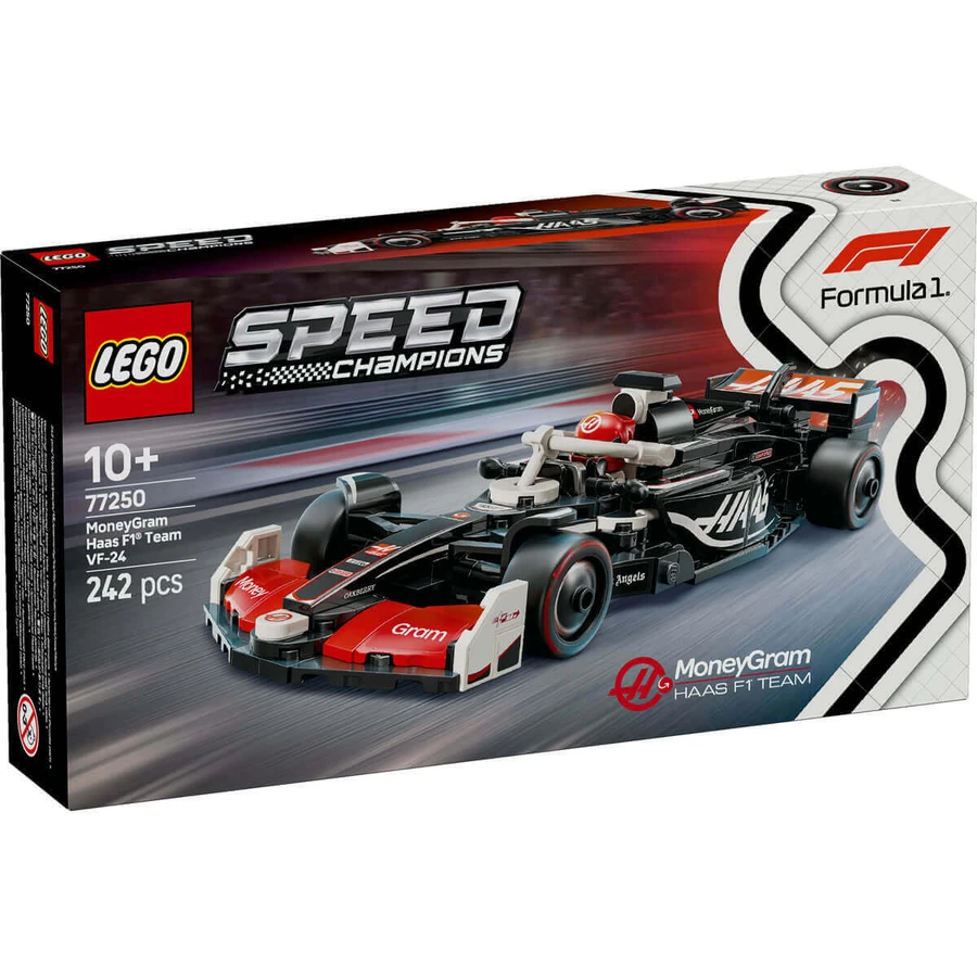 MoneyGram Haas F1 Team Haas F1 Team VF-24 Speed Champions гоночный автомобиль, + 10 лет, 77250, Lego: цены и характеристики