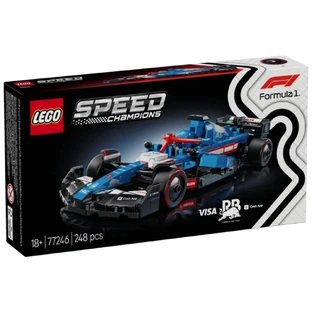 Гоночный автомобиль Формулы-1 Visa Cash App RB VCarb RB VCarb 01 Speed Champions, + 18 лет, 77246, Lego
