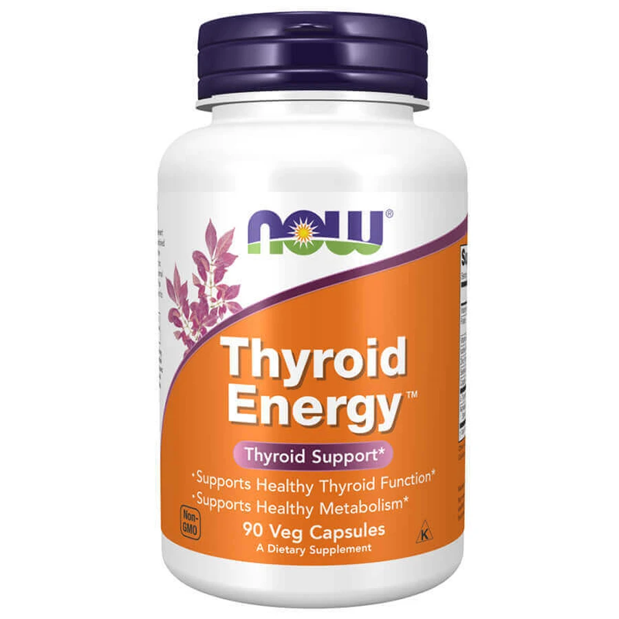Now Foods Тиреоїдна енергія, 90 вегетаріанських капсул: ціни та характеристики