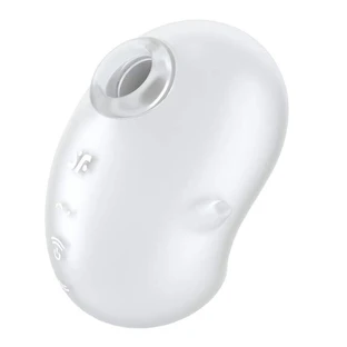 Білий стимулятор клітора Satisfyer Cutie Ghost