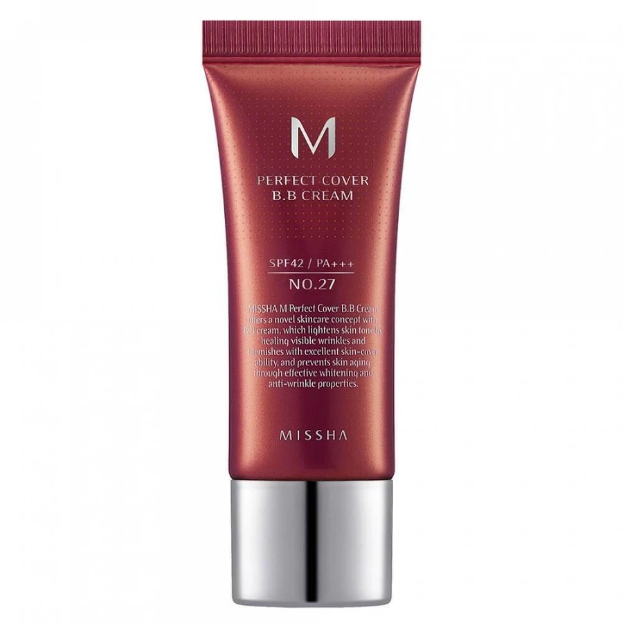 ВВ-крем Missha M Perfect Cover SPF42/PA+++ ВВ-крем №27 Медово-бежевий, 20 мл: ціни та характеристики