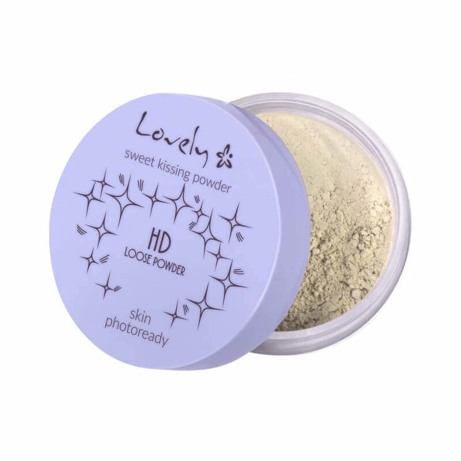 Прозора мінеральна пудра для обличчя Lovely HD Loose Powder, 5,5 г: ціни та характеристики