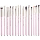 Набір кистей для макіяжу Jessup Mua Blushing Bride Makeup Tool T294, 15 шт.