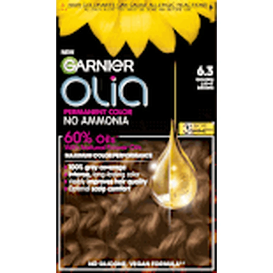 GARNIER olia Перманентная краска 6.3 Золотой светло-коричневый, 174 мл: цены и характеристики