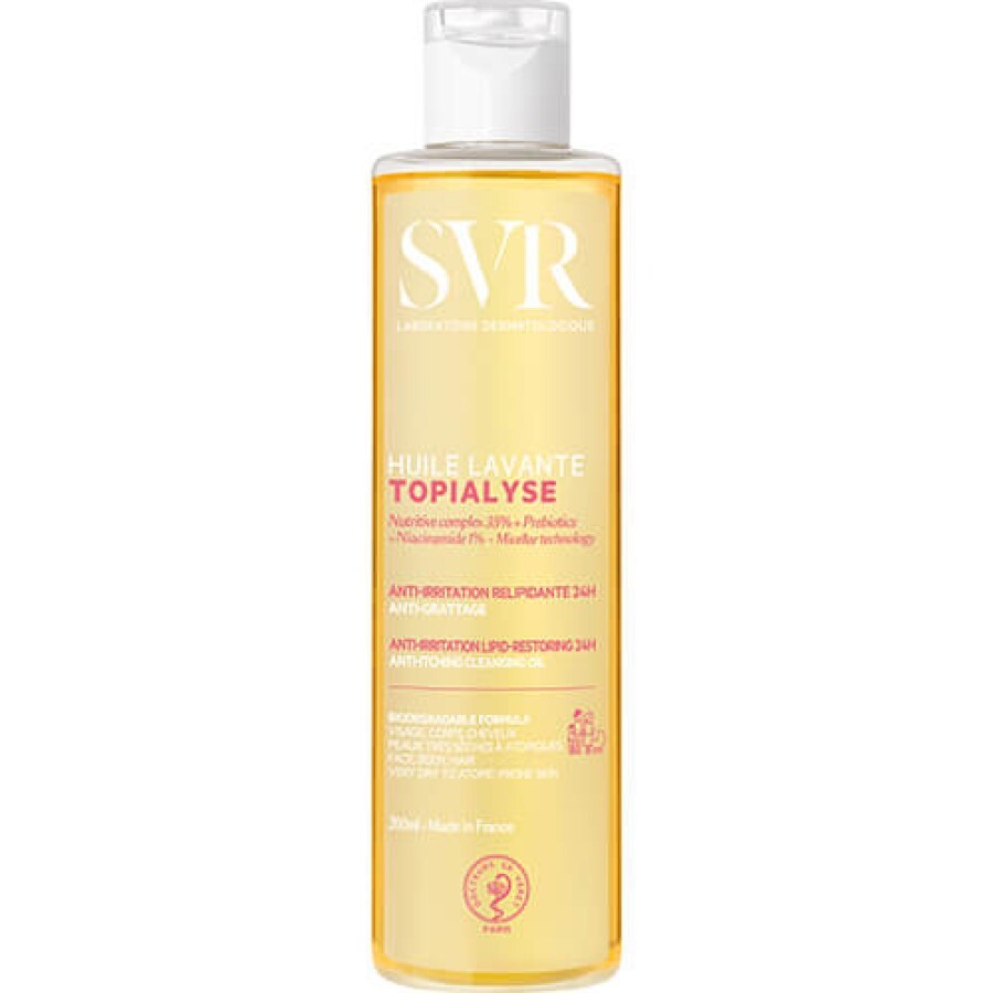 Міцелярна олія SVR Topialyse Очисна для сухої та чутливої шкіри 200 мл: ціни та характеристики