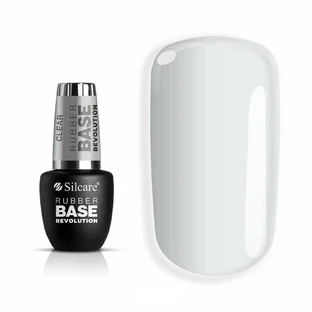 Silcare Rubber Base Revolution Rubber Base Clear, 9 мл