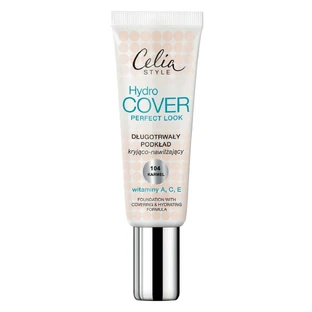 Celia Hydro Cover Perfect Look Foundation Стійке покриття та зволожуюча основа 104 Карамель, 30 мл