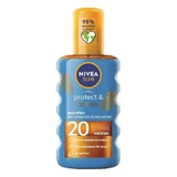 Сонцезахисна олія-спрей SPF 20 Protect & Bronze, 200 мл, Nivea Sun