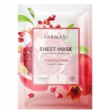 Farmasi Sheet Mask Energizing Енергієзуюча листова маска, 1 шт