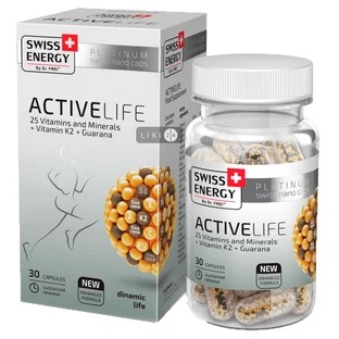 Витамины Swiss Energy ActiveLife в капсулах №30