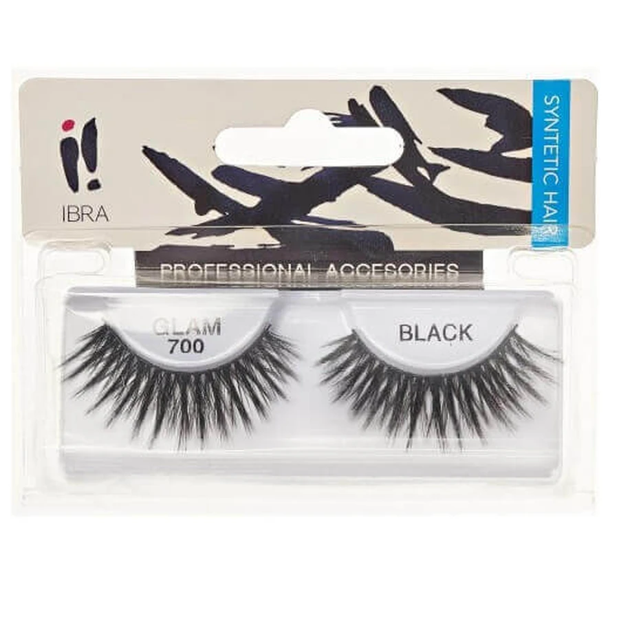 Ibra Пара искусственных ресниц на ремешке Glam 700 Black: цены и характеристики