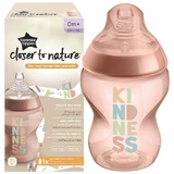 Пляшечка для годування Tommee Tippee Closer To Nature з силіконовою соскою 0м+, 260 мл