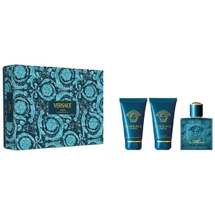 Versace Eros Set Eau de Toilette, 50 мл + гель для душу, 50 мл + бальзам після гоління, 50 мл