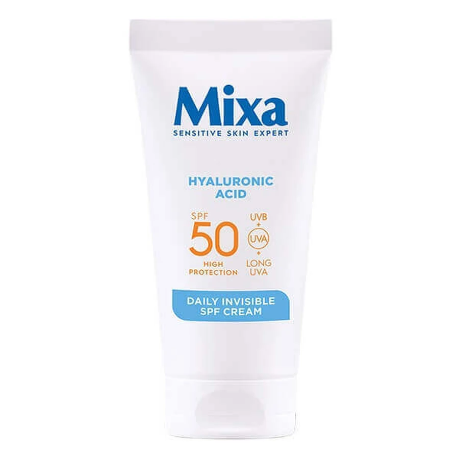 Увлажняющий дневной крем Mixa SPF50, 50 мл: цены и характеристики