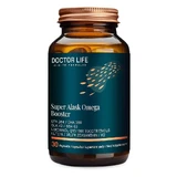 Doctor Life Super Alaska Omega Booster для поддержки сердца и уменьшения воспаления, 30 капсул