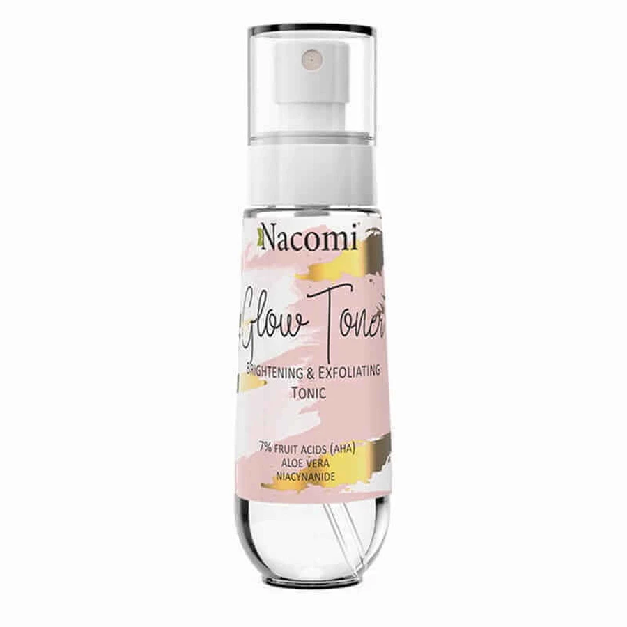 Nacomi Glow Toner Осветляющий и отшелушивающий тоник для лица, 80 мл: цены и характеристики