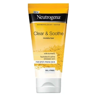 Neutrogena Clear&Soothe Крем для лица с куркумой, 75 мл