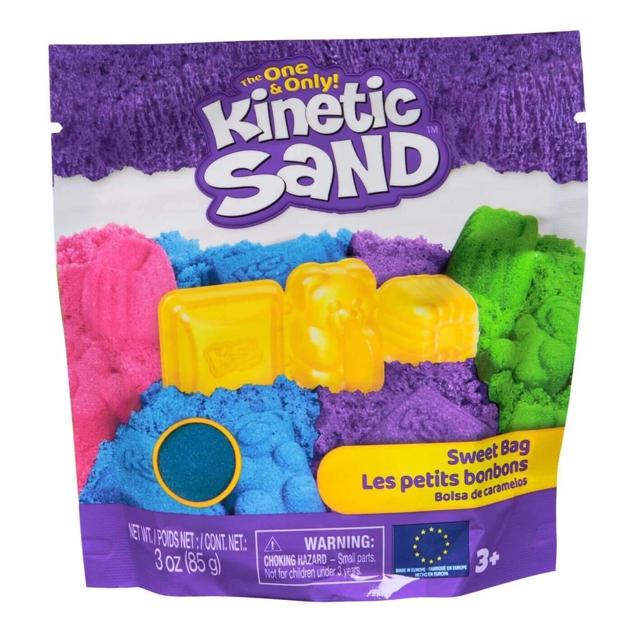 Кинетический песок, + 3 года, сладкий пакет, 85 г, Kinetic Sand: цены и характеристики