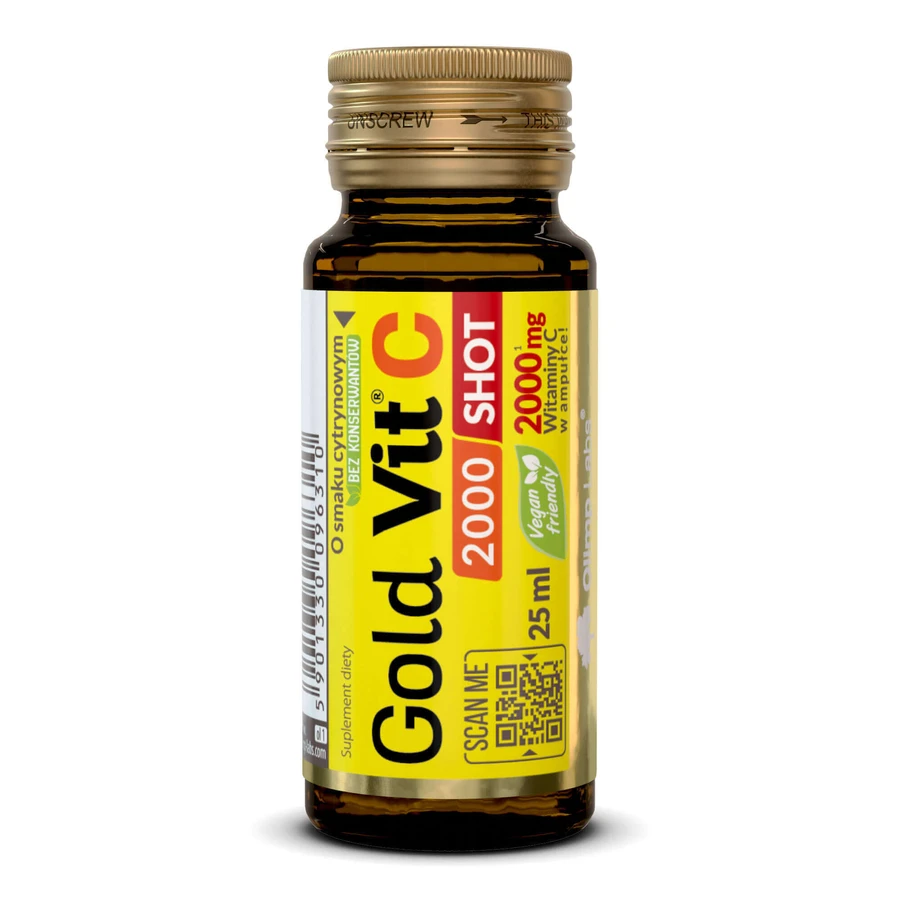 Olimp Gold-Vit C 2000 Shot, аромат ламаи, 25 мл: цены и характеристики