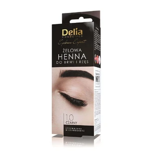 Delia Eyebrow Expert Gel Хна для брів і вій 1.0 чорна, 15 мл