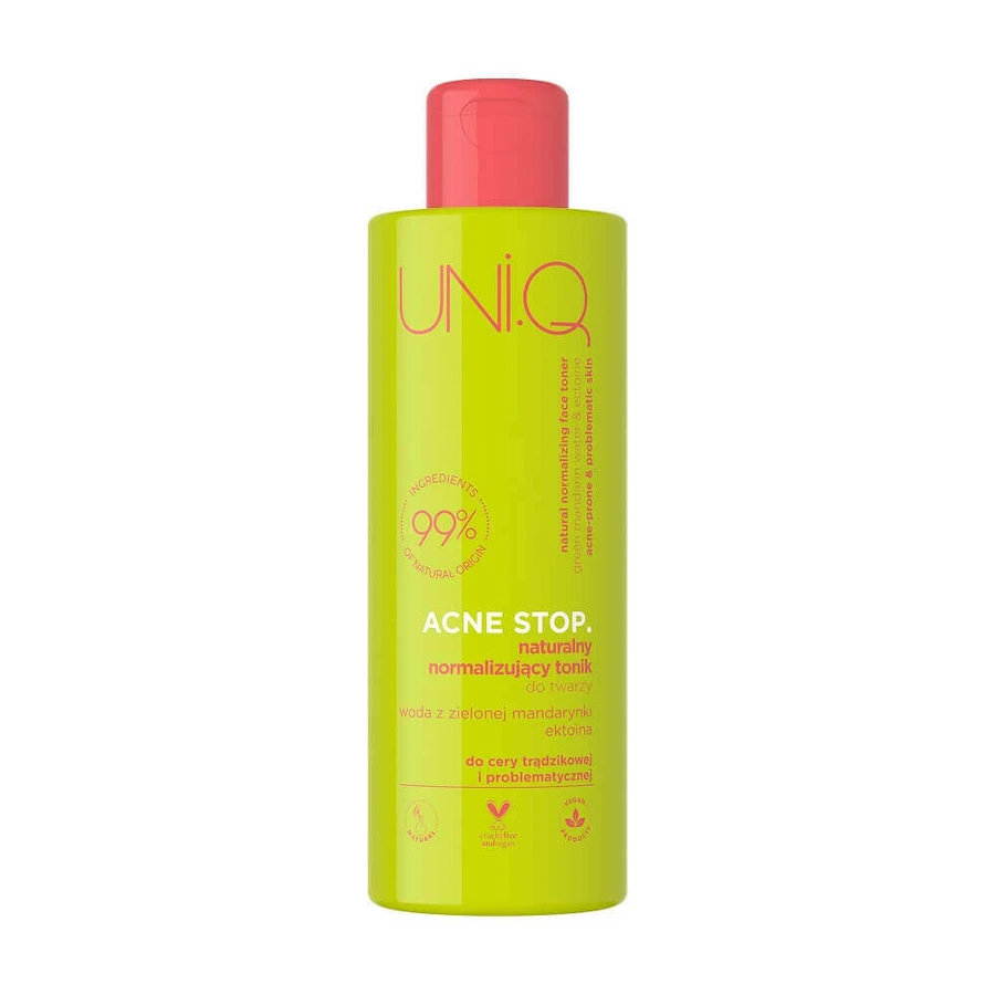Uni.Q Acne Stop. Натуральний нормалізуючий тонік для обличчя, 200 мл: ціни та характеристики
