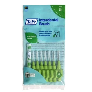 Міжзубні щітки TePe Original 0.8mm Green, 8 шт