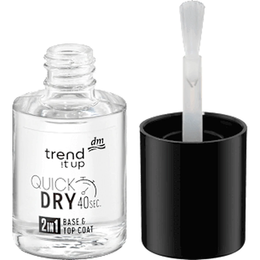 trend !t up Base & Top Coat 2in1 Quick Dry: ціни та характеристики
