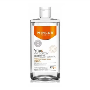 Mincer Pharma Vita C Infusion Regenerating Face Micellar Lotion No.611, 500 мл