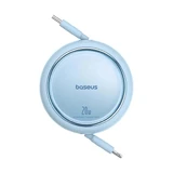 Baseus Free2Pull cablu retractabil USB-C / Lightning 20W 1m - albastru