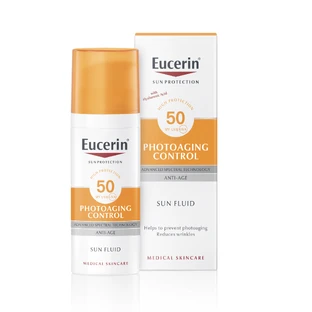 Емульсія для обличчя із захистом від фотостаріння SPF 50+, 50 мл, Eucerin