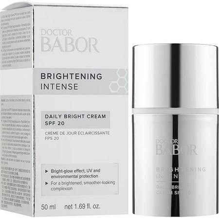Doctor Babor Brightening Brightening Intense Daily Bright Cream SPF20 50ml: цены и характеристики