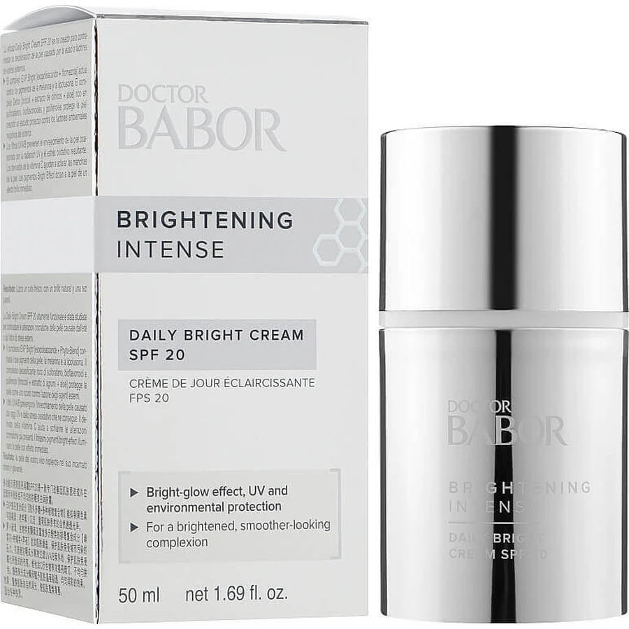 Doctor Babor Brightening Brightening Intense Daily Bright Cream SPF20 50ml: цены и характеристики