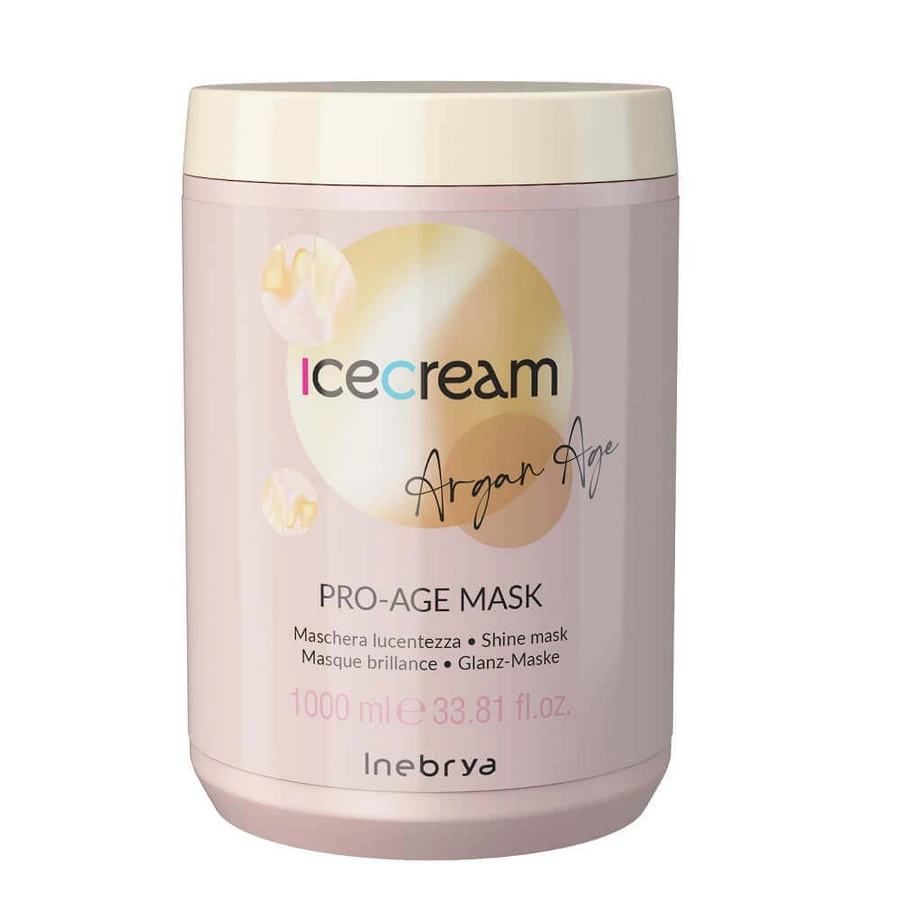 Inebrya Ice Cream Argan Age Nourishing Mask с маслом арганы, 1000 мл: цены и характеристики
