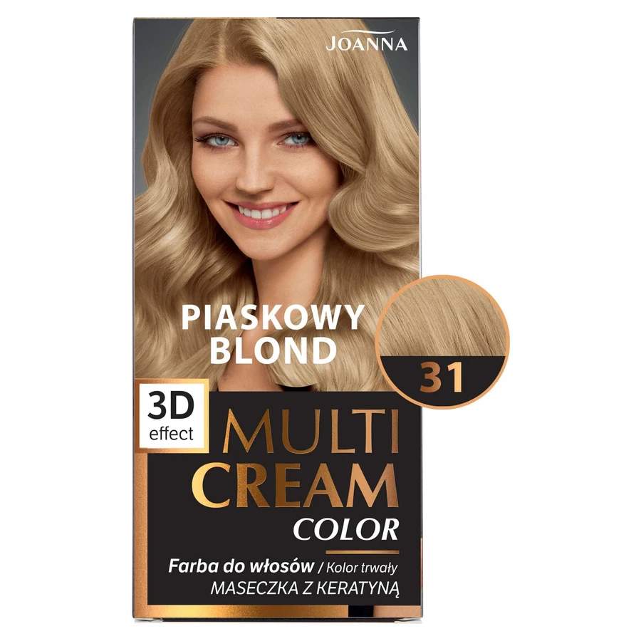 Joanna Multi Cream Colour Dye 31 Пісочний блонд: ціни та характеристики