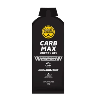 Енергетичний гель без смаку Carb Max, 60 г, Gold Nutrition