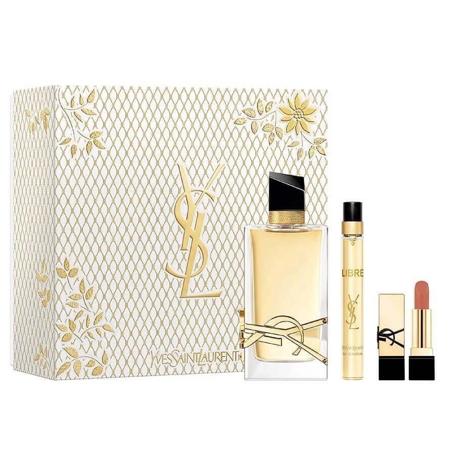 Yves Saint Laurent Libre Pour Femme Set Eau de Parfum, 90 мл + Eau de Parfum, 10 мл + Губна помада, 1,3 г: ціни та характеристики