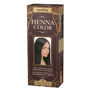 Фарбувальний бальзам Venita Henna Colour with Extract Henna 19 Dark Chocolate, 75 мл