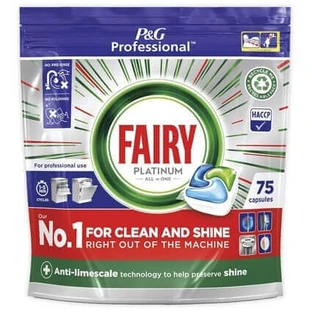 Капсулы для посудомоечной машины Fairy Platinum All in 1, 75 шт.