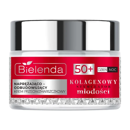 Bielenda Collagen Youth Stimulator 50+, подтягивающий и восстанавливающий крем против морщин, 50 мл: цены и характеристики