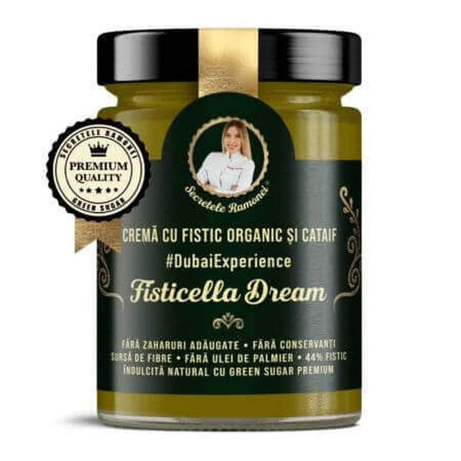 Органический фисташковый крем с Дубайским опытом Fisticella Dream, 350 г, Ramona's Secrets: цены и характеристики