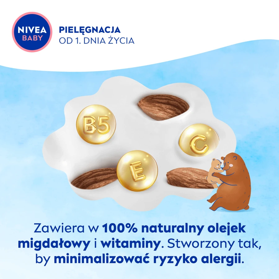 Крем Nivea Baby для обличчя та тіла, 200 мл: ціни та характеристики