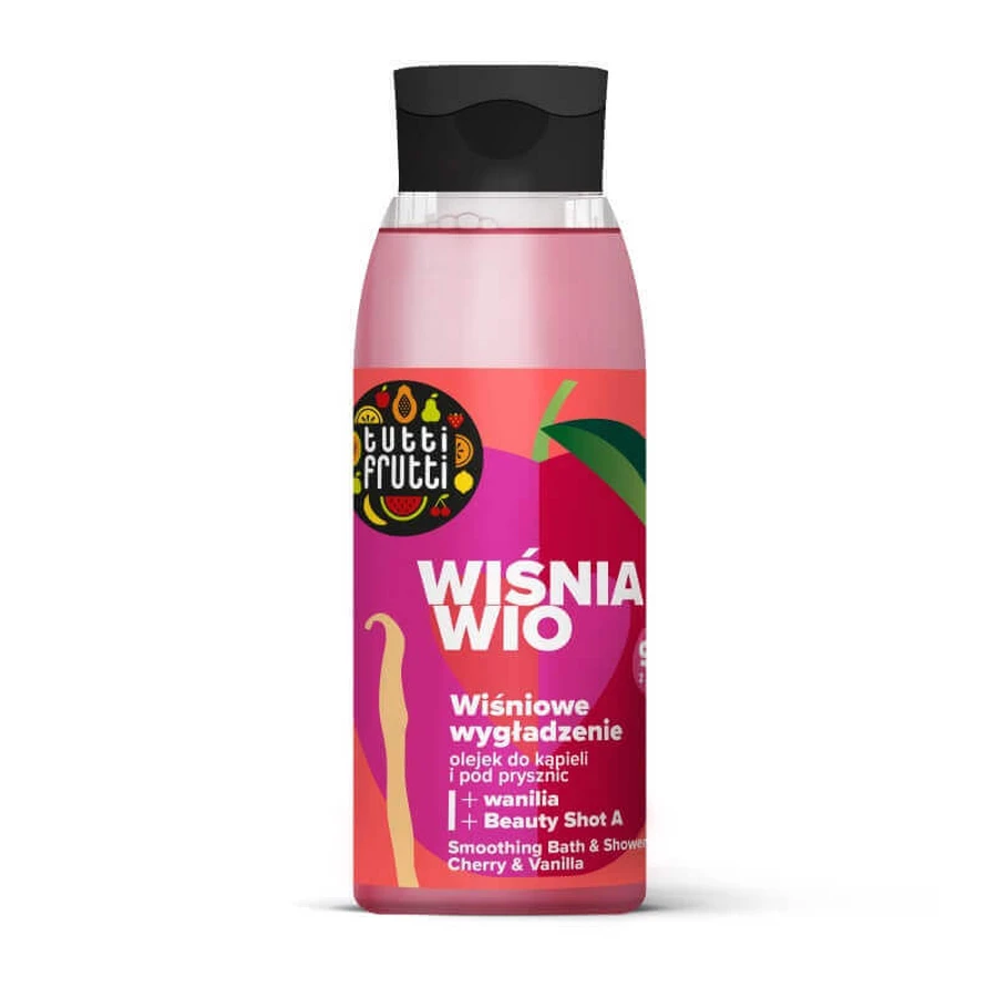 Farmona Tutti Frutti Smoothing Bath and Shower Oil Cherry and Vanilla + Beauty Shot A, 400 мл: ціни та характеристики